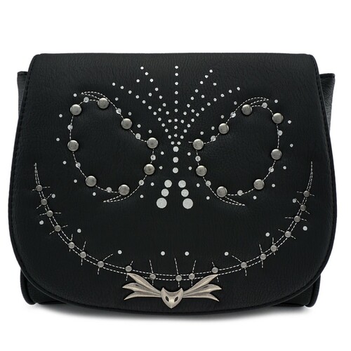 Loungefly Disney The Nightmare Before Christmas - Jack Studded Cross Body Bag