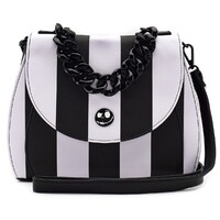 Loungefly Disney The Nightmare Before Christmas - Striped Crossbody Bag