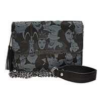 Loungefly Disney Villains - All Over Print Tassel Crossbody bag