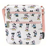 Loungefly Mickey Mouse - Mickey & Minnie Pastel Passport Bag