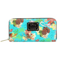 Loungefly Disney Moana - Floral Zip-around Wallet