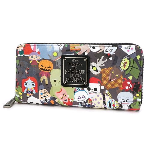 Loungefly Disney The Nightmare Before Christmas - Chibi Zip-Around Wallet