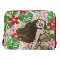 Loungefly Disney Moana - Sketch Canvas Mini Zip-around Wallet