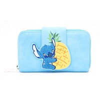 Loungefly Disney Lilo & Stitch - Pineapple Mini Zip-around Wallet