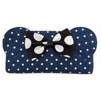 Loungefly Disney Minnie Mouse - Denim Polka Dot Zip-around Wallet