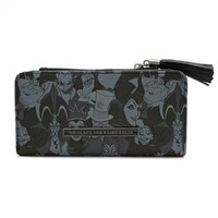 Loungefly Disney Villains - All Over Print Tassel Wallet