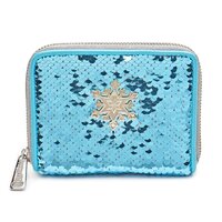 Loungefly Disney Frozen - Elsa Reversible Sequin Zip Around Wallet