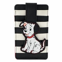 Loungefly Disney 101 Dalmatians - Black And White Stripe Sitting Puppy Cardholder