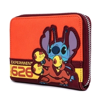 Loungefly Disney Lilo And Stitch - Experiment 626 Cosplay Zip Around Wallet