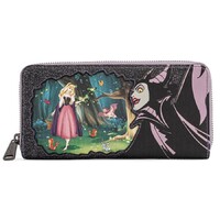 Loungefly Disney Sleeping Beauty - Maleficent & Sleeping Beauty Zip Purse