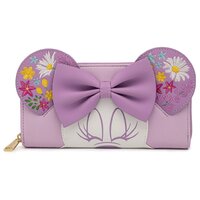 Loungefly Disney Minnie Mouse - Minnie with Flowers Zip Around Wallet