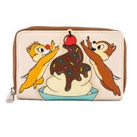 Loungefly Disney Chip and Dale - Sweet Treats Zip Around Wallet