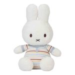 Miffy x Little Dutch - Miffy Plush Vintage Stripes 25cm