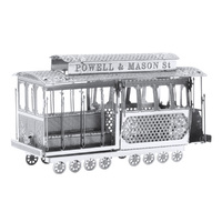 Metal Earth - 3D Metal Model Kit - San Francisco Cable Car