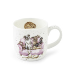 Royal Worcester Wrendale Designs Mug - Movie Night