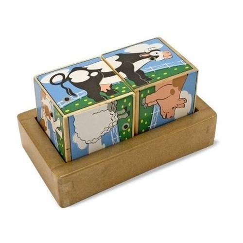 Melissa & Doug Sound Blocks - Farm Animals