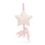 Jellycat Bashful Pink Bunny - Musical Pull