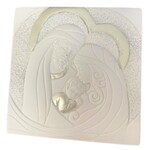 Square Resin Plaque - Mother and Child