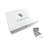 Confirmation Memory Keepsake Box - White