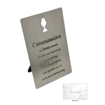 Communion Metal Plaque