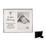 Christening Silver Photo Frame 4x6