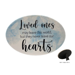 Oval Ceramic Plaque - Loved Ones