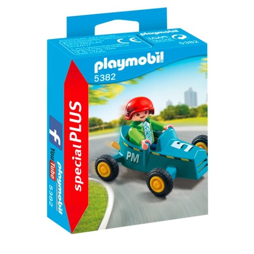 Playmobil City Life - Boy With Go-Kart