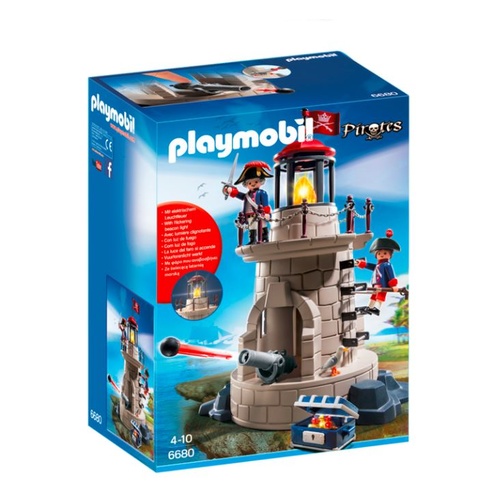 Playmobil Pirates - Soldier Tower With Beacon