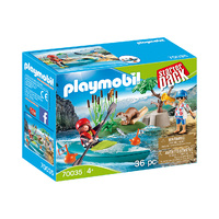 Playmobil Family Fun - Starter Park Kayak Adventure