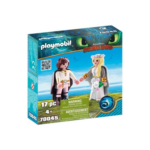 Playmobil How To Train Your Dragon 3 - Hiccup And Astrid Bridal Couple