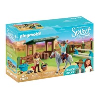 Playmobil Spirit Riding Free - Riding Arena with Lucky & Javier