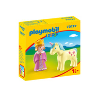 Playmobil 1.2.3 - Princess with Unicorn