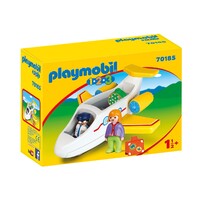 Playmobil 1.2.3 - Plane with Passenger