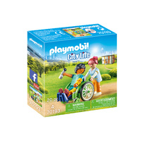 Playmobil City Life - Patient in Wheelchair