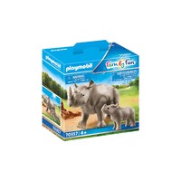 Playmobil Family Fun - Rhino with Calf