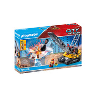 Playmobil City Action - Demolition crane