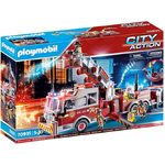 Playmobil City Action - Rescue Vehicles: Fire Engine with Tower Ladder