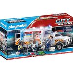 Playmobil City Action - Rescue Vehicles: Ambulance with Lights and Sound