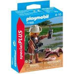 Playmobil Special Plus - Researcher with Young Caiman