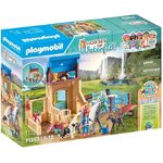 Playmobil Horses of Waterfall - Horse Stall with Amelia and Whisper