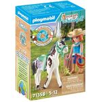 Playmobil Horses of Waterfall - Feeding Time with Ellie and Sawdust