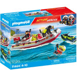 Playmobil Action Heroes - Fireboat with Water Scooter