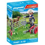 Playmobil Action Heroes - Firefighters Animal Rescue