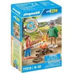 Playmobil My Life - Campfire with Marshmallows