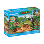 Playmobil Dinos - Stegosaurus Nest with Egg Thief