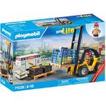 Playmobil My Life - Forklift Truck with Cargo