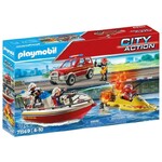 Playmobil City Action - Fire Rescue Mission on the Water