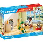 Playmobil Action Heroes - Pediatrician with Teddy Bear