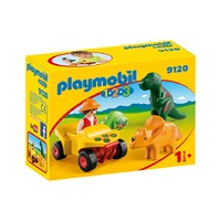 Playmobil 1.2.3 - Explorer with Dinos