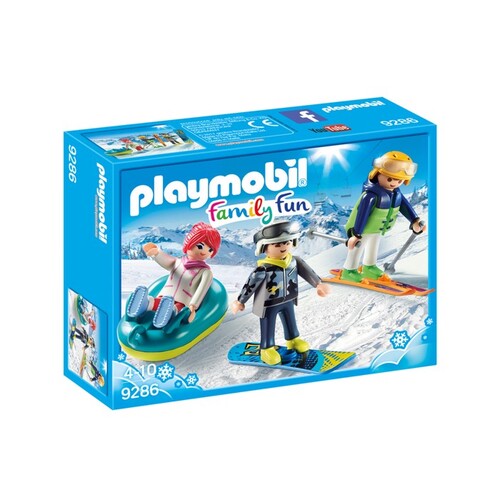 Playmobil Family Fun - Winter Sports Trio